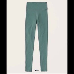 Abercrombie & Fitch Seamless Rib Full-Length Leggings Sz